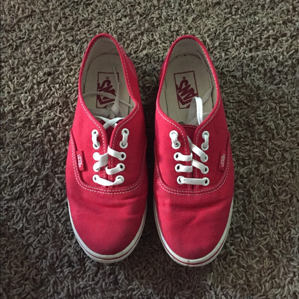 Red Vans